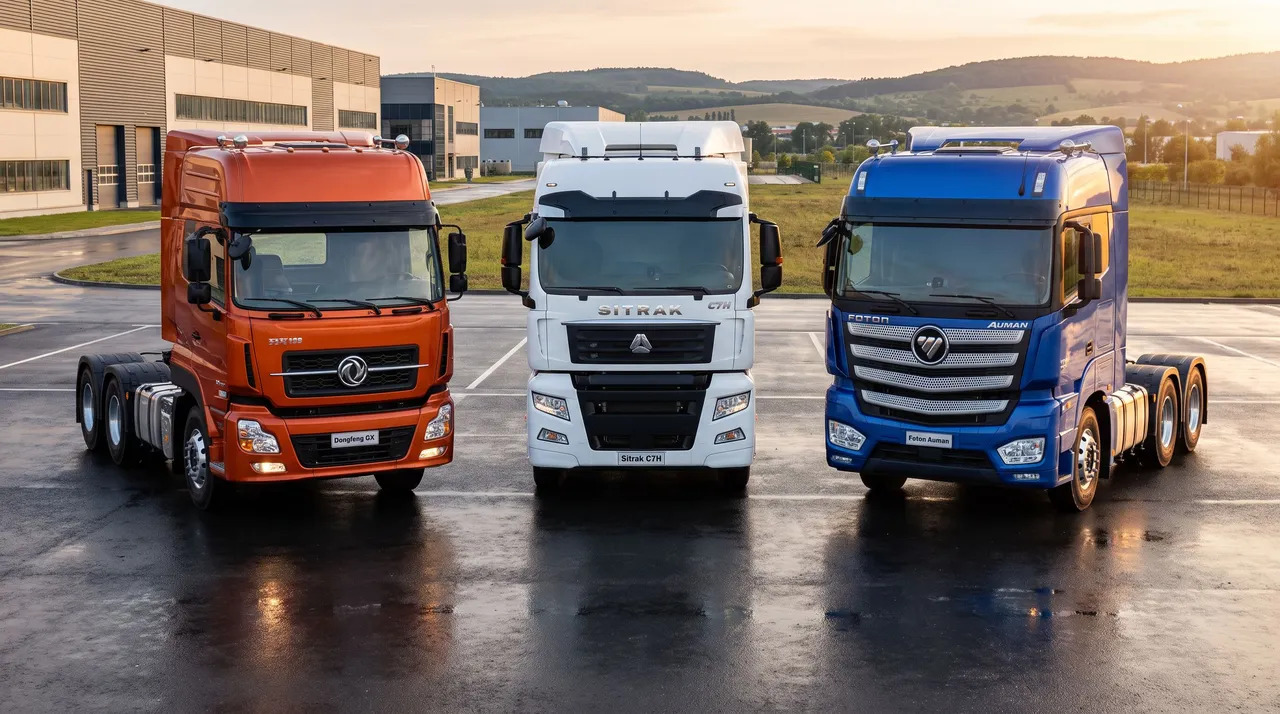 DongFeng GX, Sitrak C7H-MAX, Foton Auman